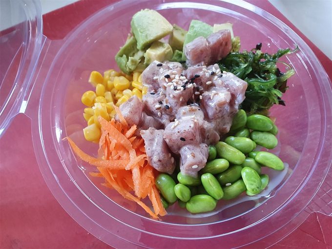 Poke bowl  600cc Tuna €10,00